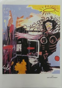 JEAN-MICHEL BASQUIAT 'VENUS' LITHOGRAPH