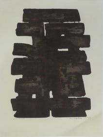PIERRE SOULAGES 'EAU-FORTE XIII'