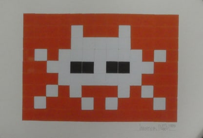 INVADER 'INVASION (RED)'