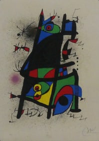 JOAN MIRO 'LA GESTATION DES COULEURS'