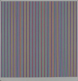 BRIDGET RILEY 'PAEAN' LITHOGRAPH