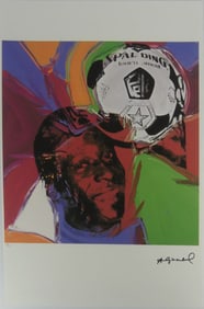 ANDY WARHOL 'PELE' LITHOGRAPH