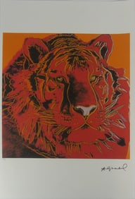 ANDY WARHOL 'SIBERIAN TIGER' LITHOGRAPH