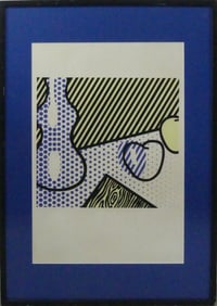 ROY LICHTENSTEIN 'STILL LIFE' GELDZAHLER PORTFOLIO