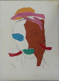 ANDY WARHOL 'LADIES & GENTLEMAN' SIGNED LITHOGRAPH