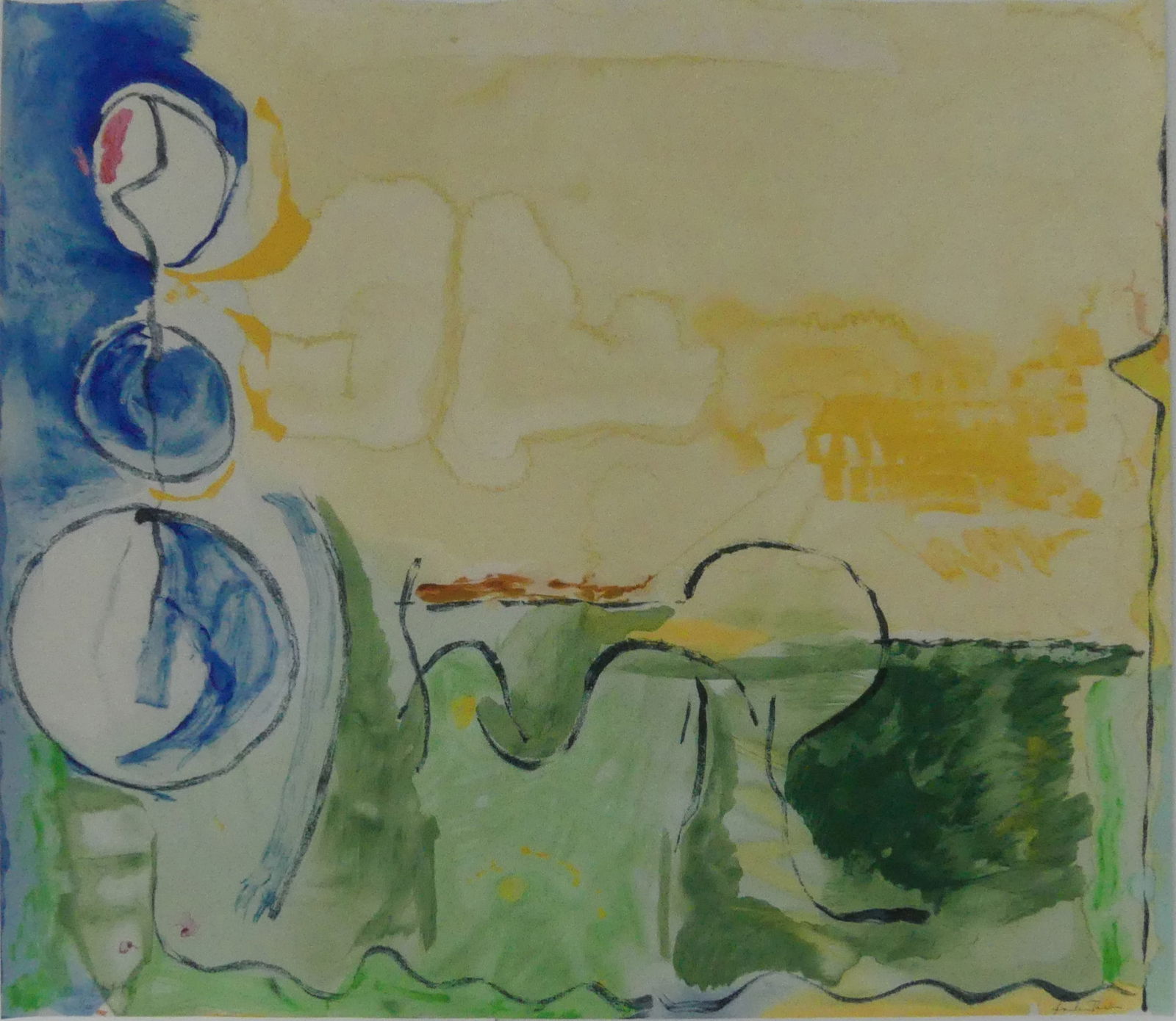 HELEN FRANKENTHALER 'FLOTILLA' PRINT (1 of 5)