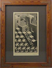M.C. ESCHER 'CYCLE' SIGNED OFFSET LITHOGRAPH