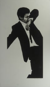 ROBERT LONGO 'MARK' OFFSET LITHOGRAPH