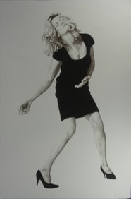 ROBERT LONGO 'BARBARA' OFFSET LITHOGRAPH