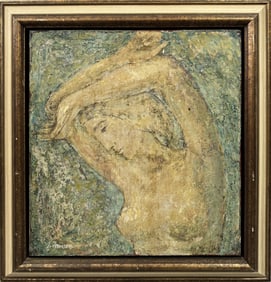J. FRANCIS 'NUDE' OIL PAINTING ON CANVAS
