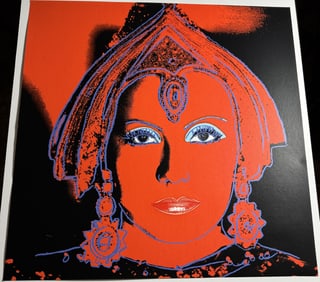 ANDY WARHOL 'THE STAR' SCREENPRINT