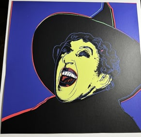 ANDY WARHOL 'THE WITCH' SCREENPRINT