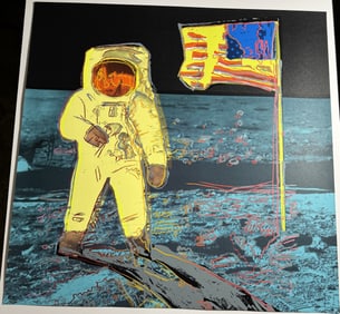 ANDY WARHOL 'MOONMAN' SCREENPRINT