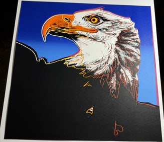 ANDY WARHOL 'BALD EAGLE' SCREENPRINT 1983