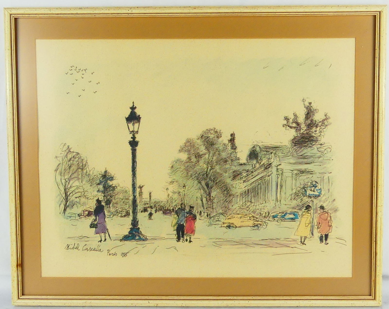 MICHELE CASCELLA 'PARIS' LITHOGRAPH (1 of 4)