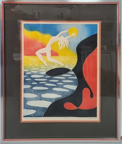 MISHA 'SUNDANCER' ENGRAVING w AQUATINT