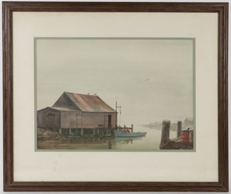 RALPH RAPIEN WATERCOLOR ON PAPER