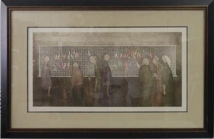 ENG TAY 'FINE SUNDAY II' COLOR LITHOGRAPH