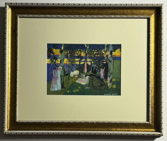 ATTRIBUTED TO MAURICE DENNIS PAINTING