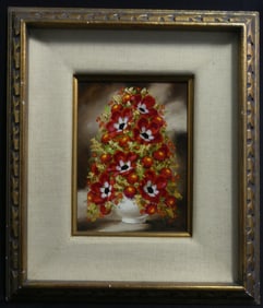 VICTOR TOR STILL LIFE OIL PAINTING ON MASONITE