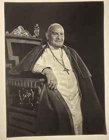 YOUSUF KARSH 'POPE JOHN XXIII' SHEET-FED GRAVURE