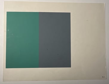 JOSEF ALBERS VINTAGE SILKSCREEN 'INTERACTION...'