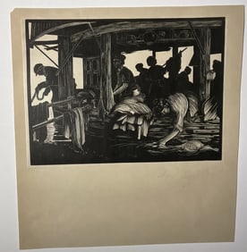 CLAIRE LEIGHTON HAND SIGNED PRINT