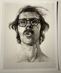 CHUCK CLOSE 'SELF PORTRAIT' OFFSET LITHOGRAPH