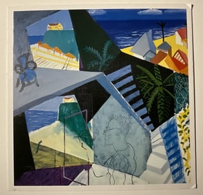 DAVID HOCKNEY OFFSET LITHOGRAPH