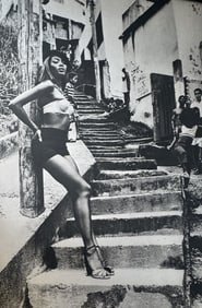ELLEN VON UNWERTH 'LEANING STAIRWAY' PRINT