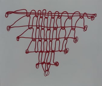 LOUISE BORGEOIS 'CROCHET III' COLOR PRINT