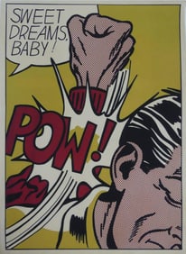 ROY LICHTENSTEIN 'SWEET DREAMS BABY!' PRINT