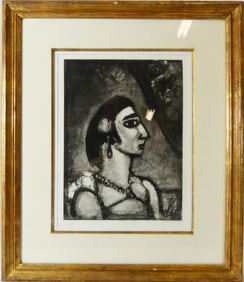 GEORGES ROUAULT 'FLEURS DU MAL' ETCHING