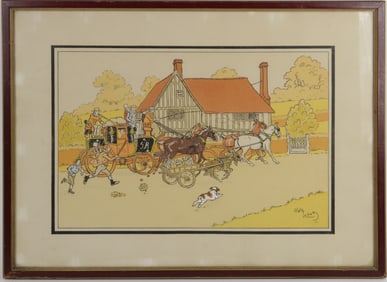 PR HARRY ELLIOT LITHOGRAPHS