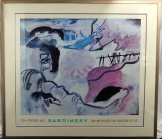 KANDINSKY 'GARDEN OF LOVE' MMOA POSTER