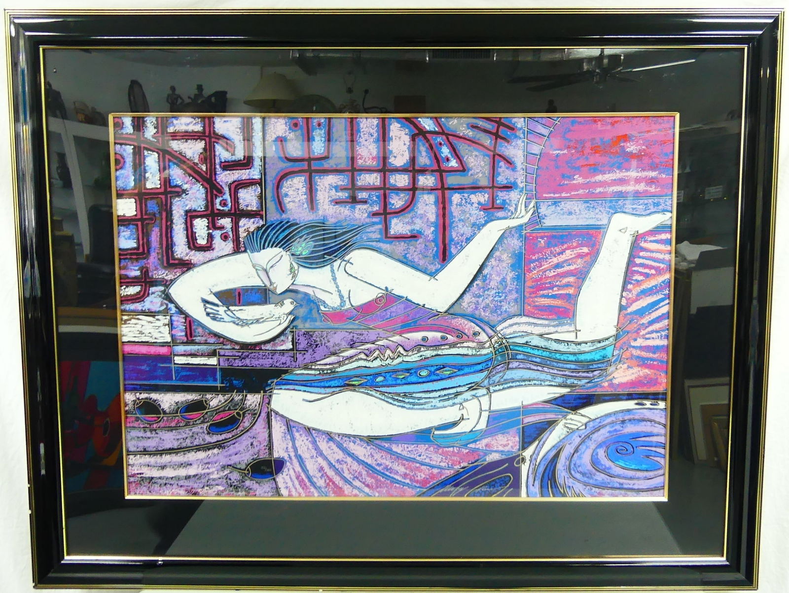 ADRIAN WONG SHUE 'SONGBIRD' SERIGRAPH (1 of 7)