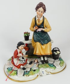 DINO BONALBERTI CAPODIMONTE MOTHER & CHILD