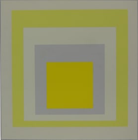 JOSEF ALBERS 'HOMAGE TO THE SQUARE' SILKSCREEN