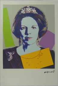 ANDY WARHOL 'QUEEN BEATRIX' LITHOGRAPH