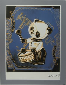 ANDY WARHOL 'CLOCKWORK PANDA' LITHOGRAPH