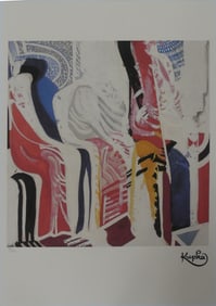 FRANTISEK KUPKA 'ABSTRACTION COLOREE' LITHOGRAPH