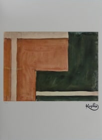 FRANTISEK KUPKA GEOMETRIC LITHOGRAPH