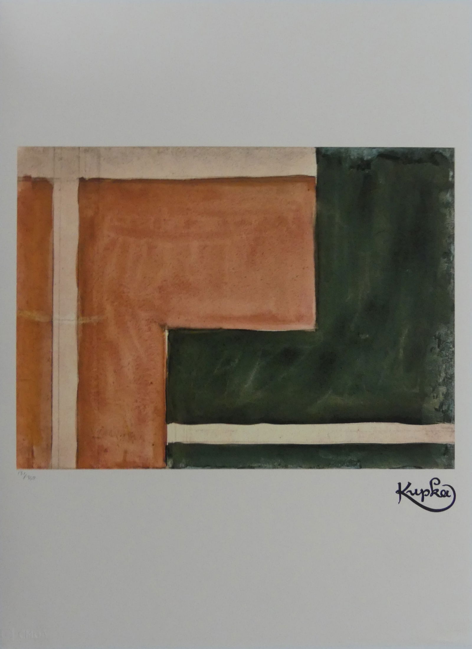 FRANTISEK KUPKA GEOMETRIC LITHOGRAPH (1 of 7)