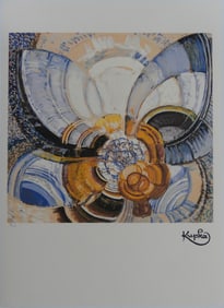 FRANTISEK KUPKA 'AROUND A POINT' LITHOGRAPH