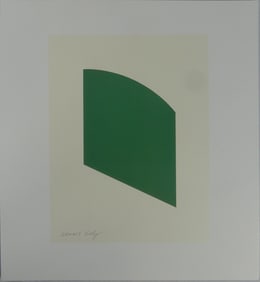 ELLSWORTH KELLY 'GREEN CURVE' LITHOGRAPH