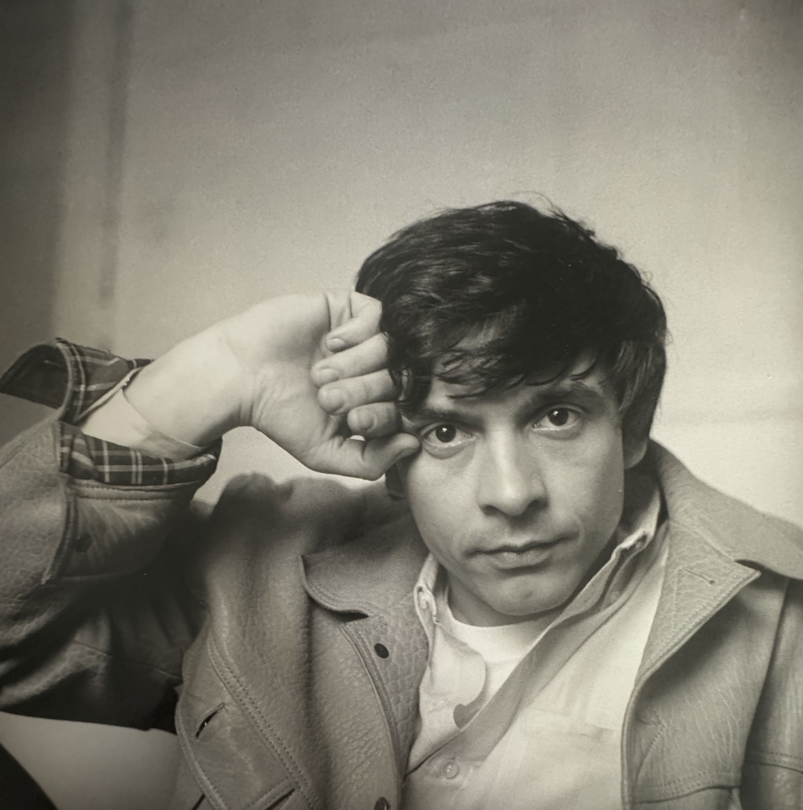 CECIL BEATON 'DAVID BAILEY, 1965' PHOTO PRINT: Cecil Beaton "David Bailey, 1965" Photo print. Measures 10.5 x 10.1 inches. Mounted.