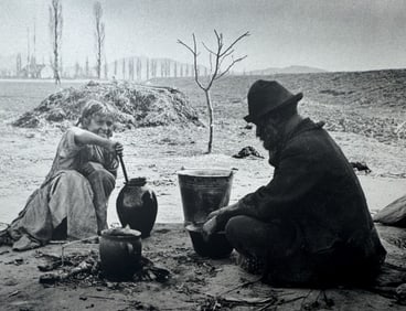ANDRE KERTESZ 'COOKING, ESZTERGOM, HUNGARY, 1917'