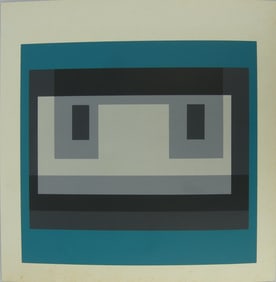 JOSEF ALBERS 'VARIANT IV' SCREENPRINT