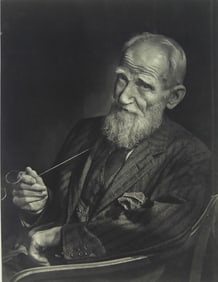 YOUSUF KARSH 'GEORGE BERNARD SHAW' PHOTOGRAVURE