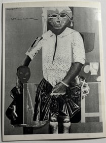 ROMARE BEARDEN STAMPED PRINT